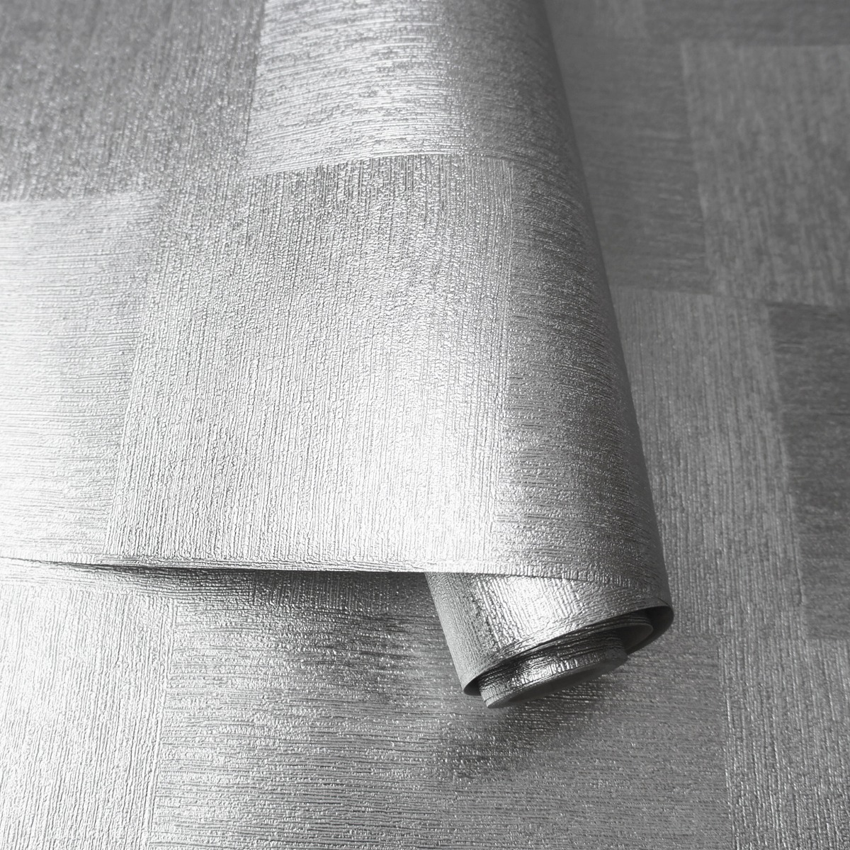 Minerals Indium Foil Wallpaper Silver Holden 35803