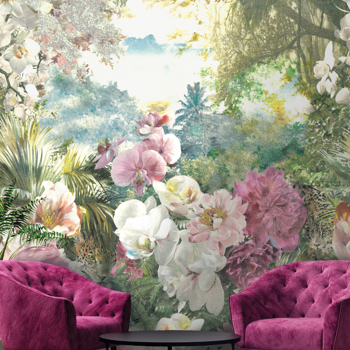 Utopia Floral Wall Mural Holden Multi 99345