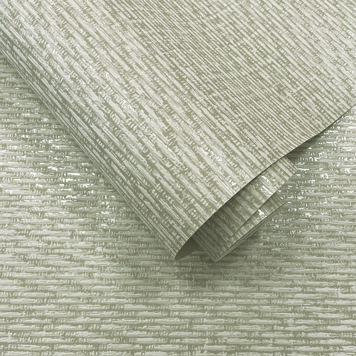 Twill Weave Wallpaper Holden Sage 75980