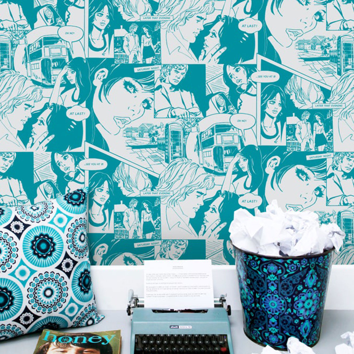 True Romance Wallpaper Lido Mini Moderns AZDPT031LI