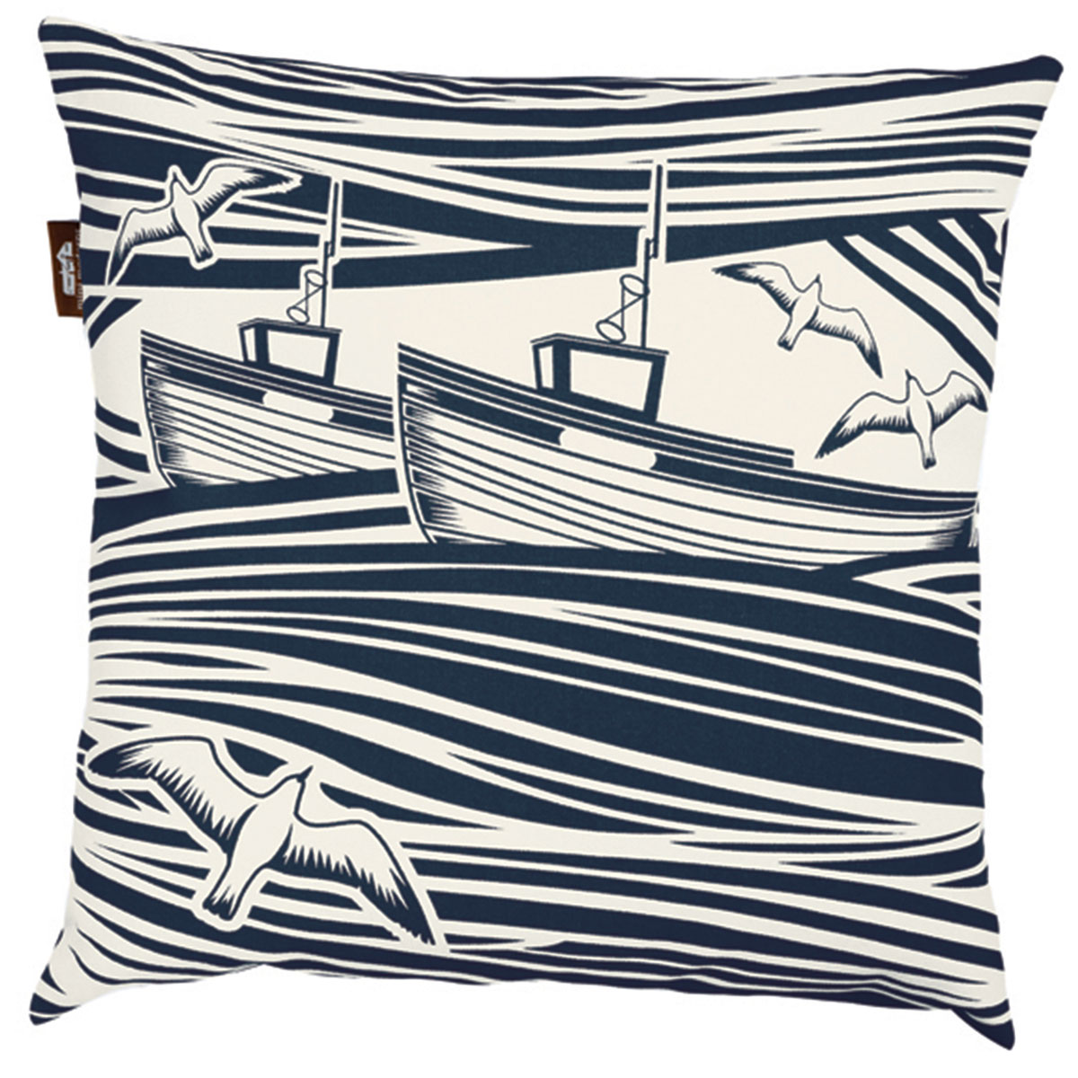 Mini Moderns Whitby Cushion Washed Denim