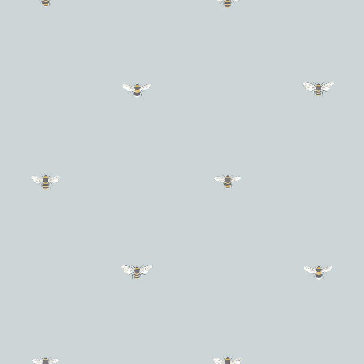 Sophie Allport Bees Wallpaper Duck Egg 181533