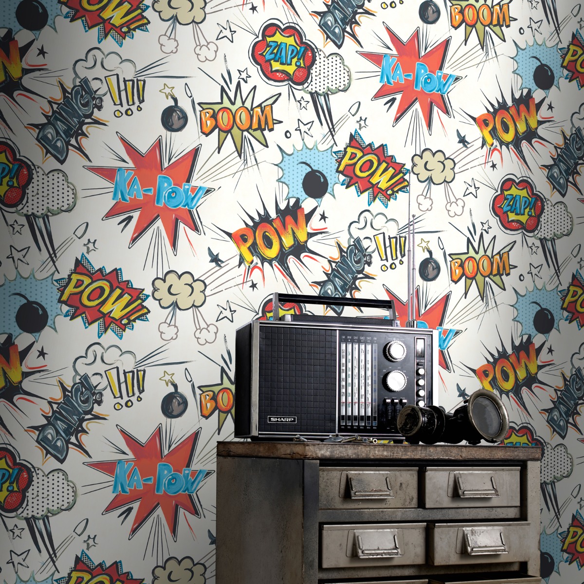 Kapow Wallpaper Rasch 272604