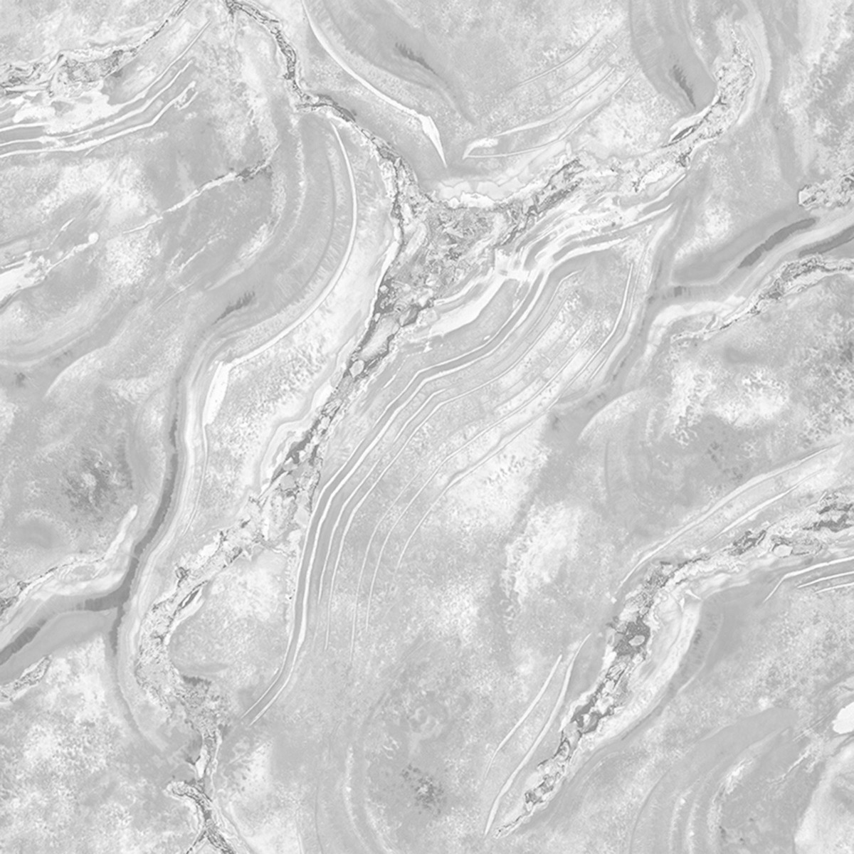 Luxe Collection Mineral Wallpaper Silver WOW084 World of Wallpaper