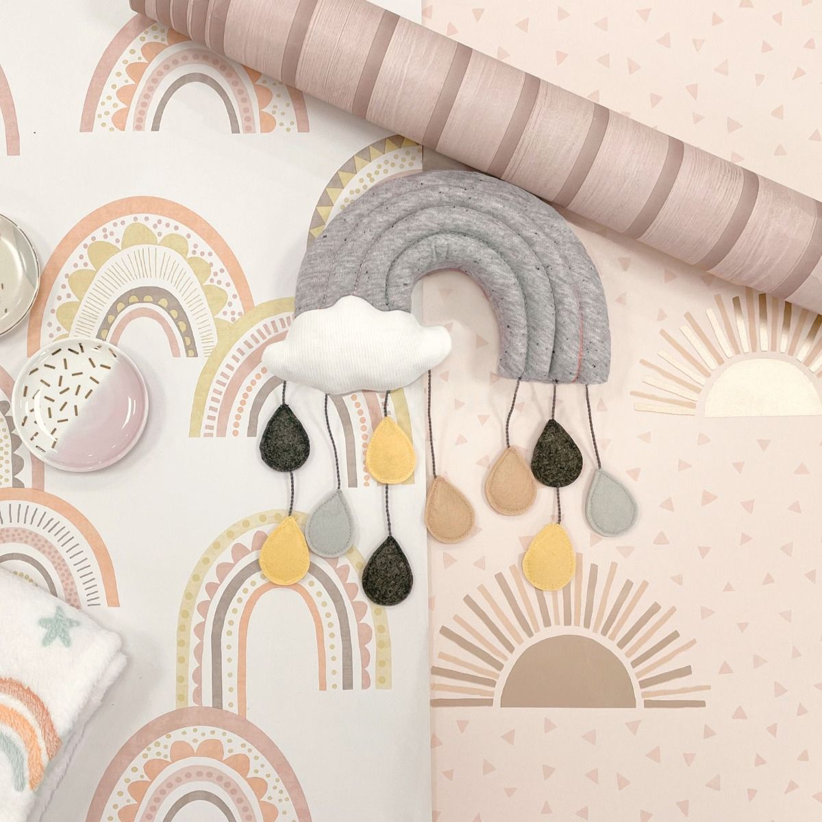 Boho - Rainbow - Sunbeam Wallpapers by Holden