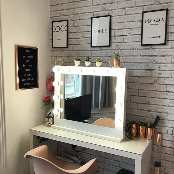 Light Grey Brick Wall Effect Wallpaper Instagram @ourchufftycottage